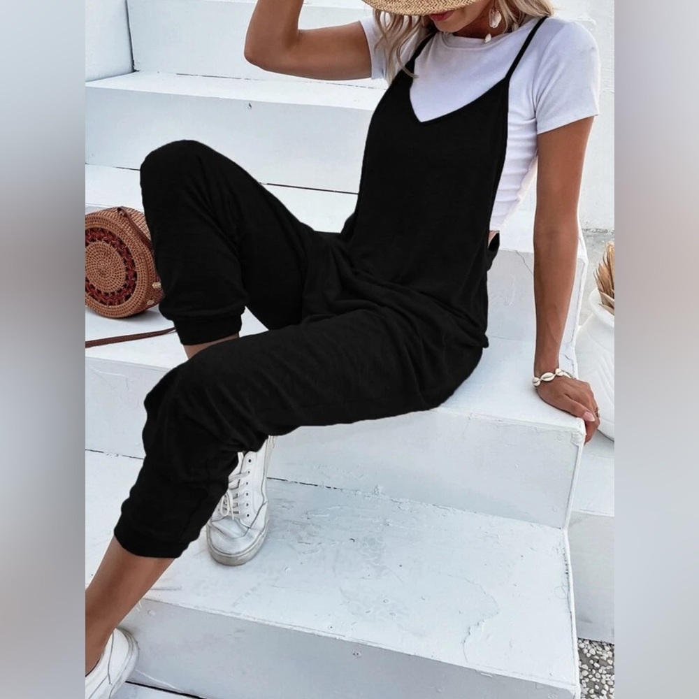 🌴 Black Women's Jumpsuit